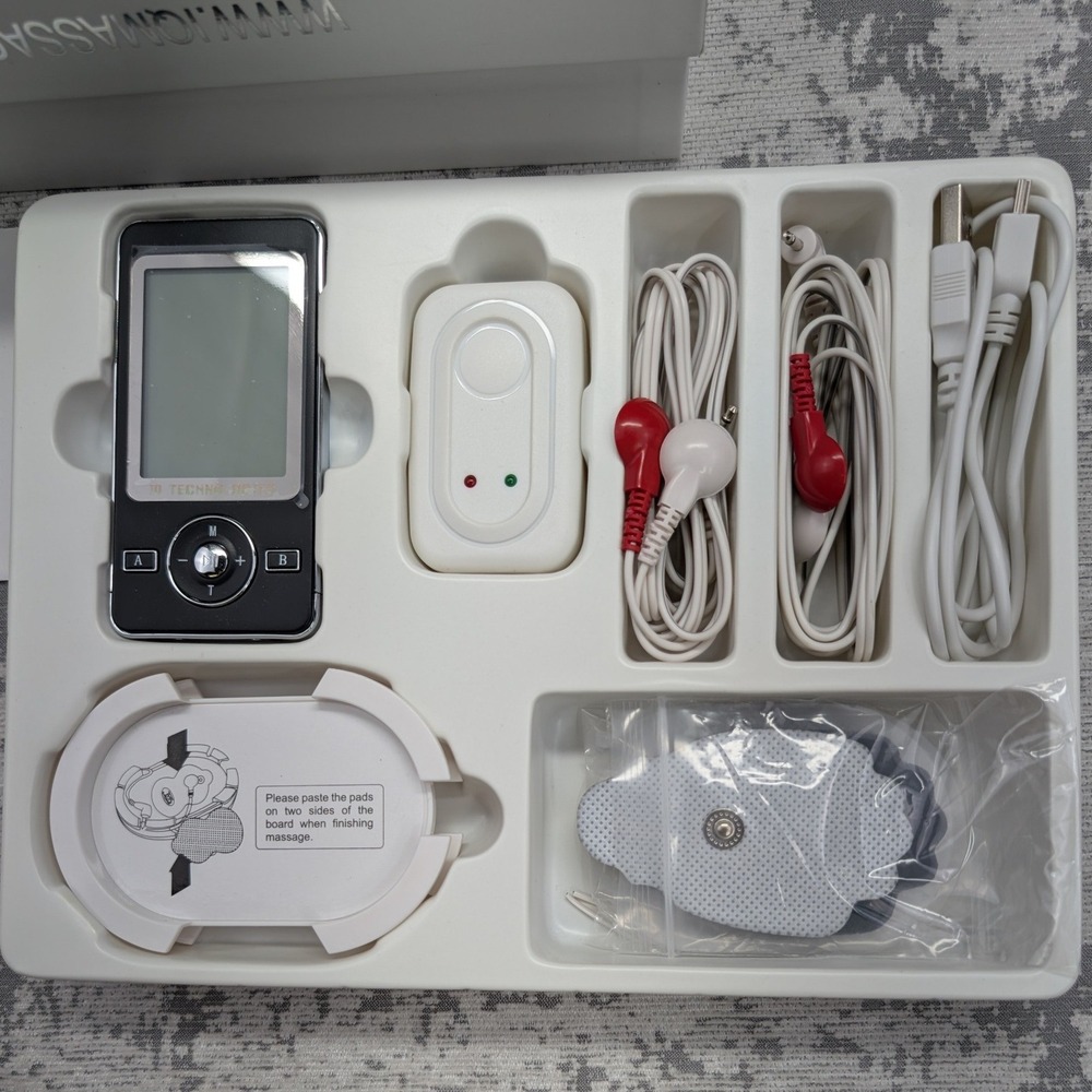 IQ Technologies PRO V Electronic Pulse‎ Massager Therapy Device Kit